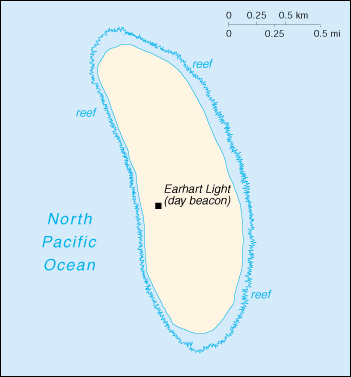 [Country map of Howland Island]