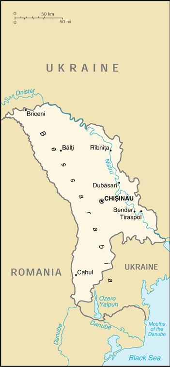 [Country map of Moldova]