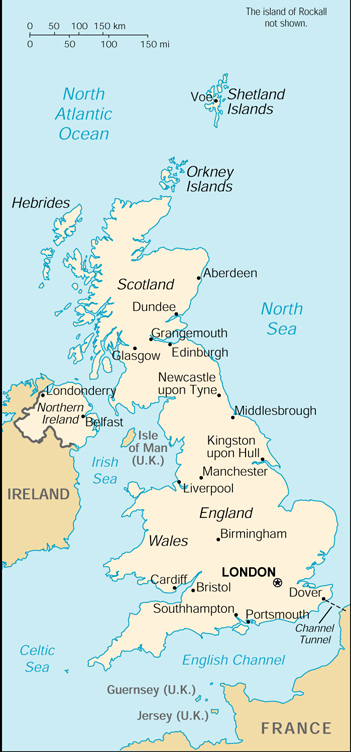 [Country map of United Kingdom]