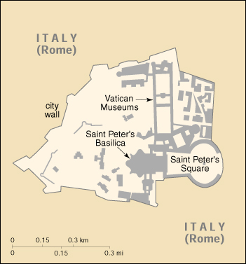 [Country map of Holy See (Vatican City)]