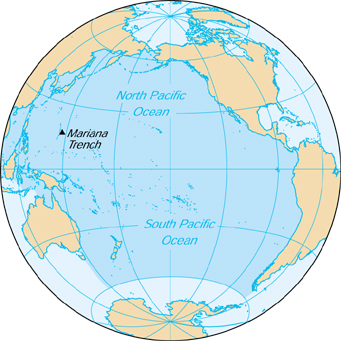 [Country map of Pacific Ocean]