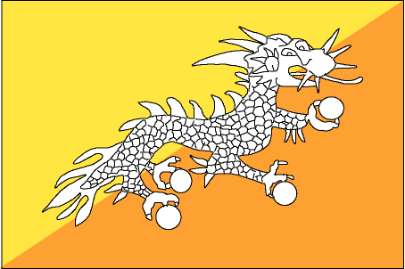 Flag of Bhutan