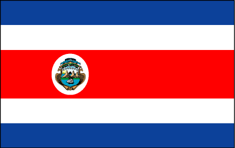 Flag of Costa Rica