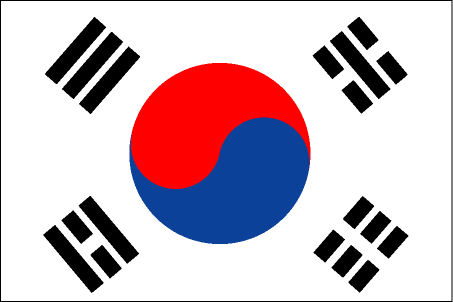 Flag of Korea, South