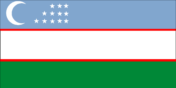 Flag of Uzbekistan