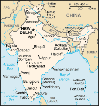 Map of India