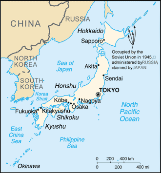 Map of Japan