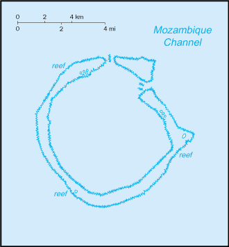 Map of Bassas da India