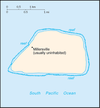 Map of Jarvis Island