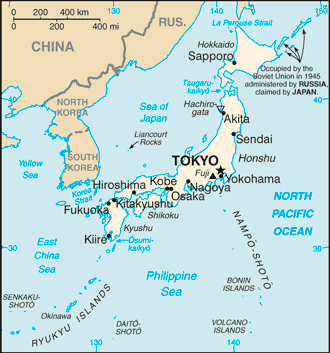 Map of Japan