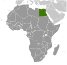 Location of Egypt