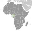 Location of Equatorial Guinea