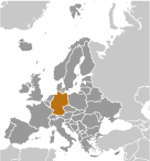 Location of Germany