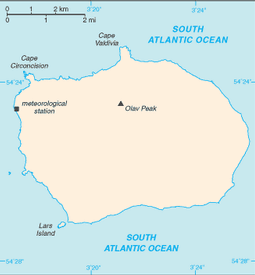 Map of Bouvet Island