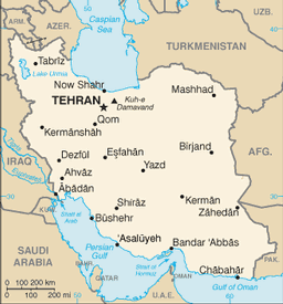 Map of Iran