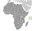 Location of Seychelles