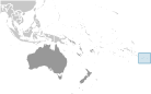 Location of Pitcairn Islands