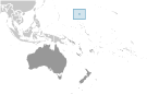 Location of Wake Island