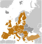 Location of European Union