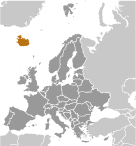 Location of Iceland