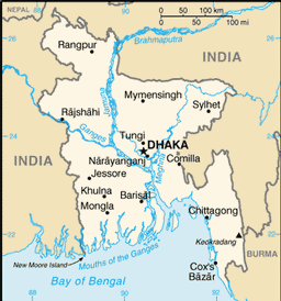 Map of Bangladesh