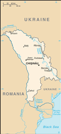 Map of Moldova