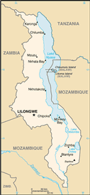 Map of Malawi