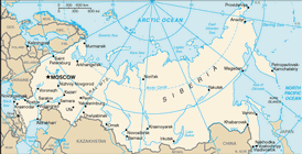 Map of Russia