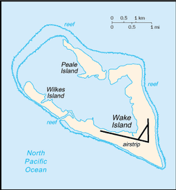 Map of Wake Island