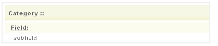 Image of Category/Field/Subfield