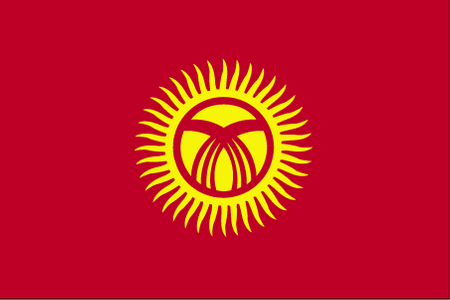 Flag of Kyrgyzstan