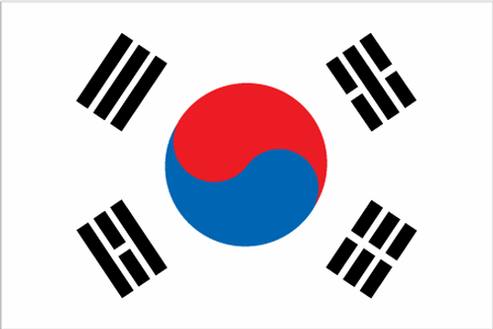 Flag of Korea, South