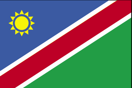 Flag of Namibia