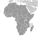 Location of Comoros