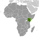 Location of Kenya