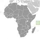 Location of Seychelles