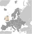 Location of Isle of Man