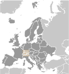 Location of Liechtenstein