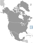 Location of Bermuda