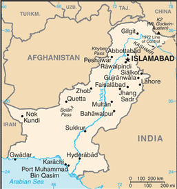 Map of Pakistan